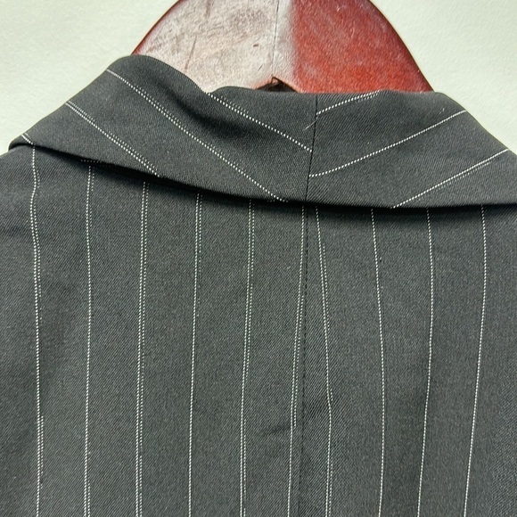 Fix Womens OVI Taima Blazer Jacket size M black color with stripes - Picture 5 of 8